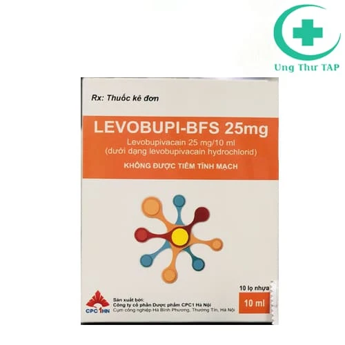 Levobupi-BFS 25 mg - Thuốc gây tê, giảm đau an oàn, hiệu quả