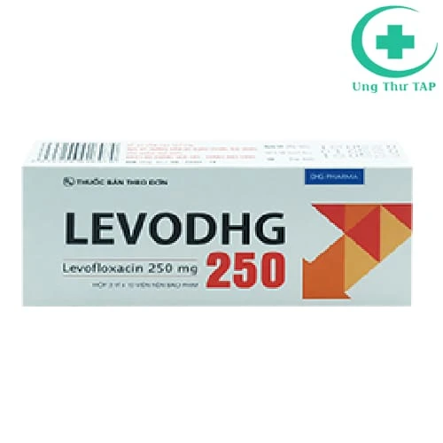 Levodhg 250 - Thuốc  điều trị nhiễm khuẩn hiệu quả