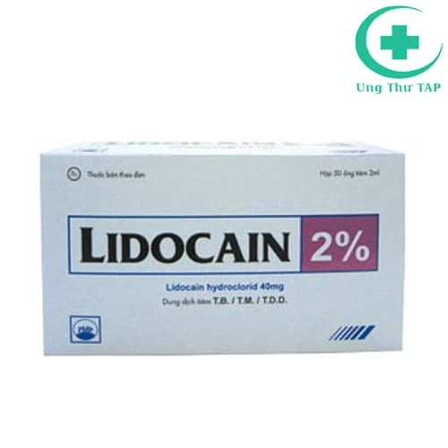 Lidocain 2% 40mg/2ml Pymepharco - Thuốc gây tê tại chỗ