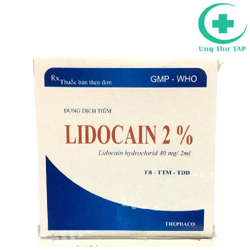 Lidocain 2% Thephaco - Thuốc gây tê, gây mê hiệu quả