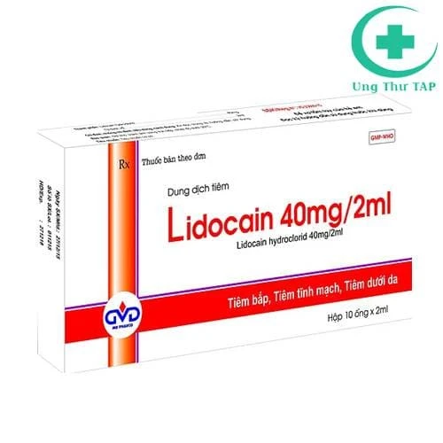 Lidocain 40mg/2ml MD Pharco - Thuốc gây tê trong phẫu thuật