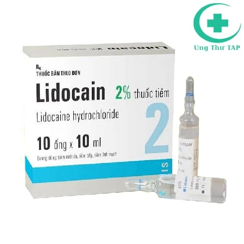 Lidocain (Dung dịch tiêm) Hungary - Thuốc gây tê giảm đau