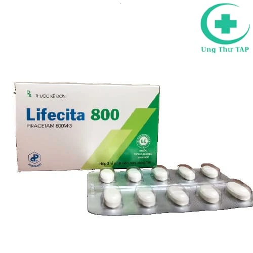 Lifecita 800 Pharbaco - Thuốc điều trị sa sút trí tuệ