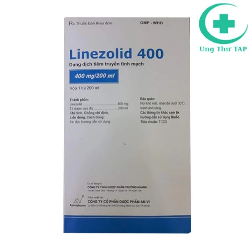 Linezolid 400 - điều trị nhiễm trùng da hiệu quả của DP Am Vi