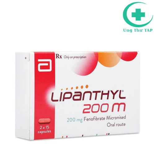 Lipanthyl 200mg - điều trị tăng cholesterol, lipoprotein trong máu