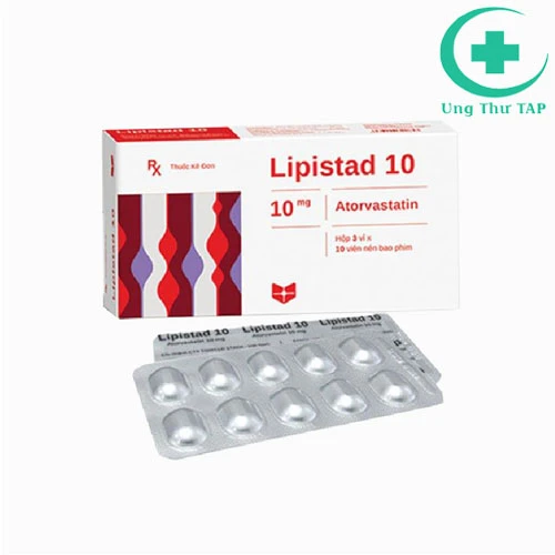 Lipistad 10 - Thuốc điều trị giảm mỡ và cholesterol trong máu