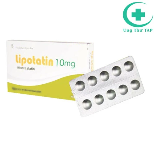 Lipotatin 10mg - Thuốc giúp giảm cholesterol trong máu hiệu quả