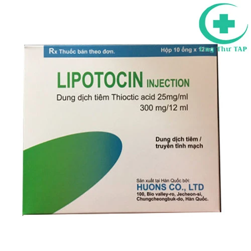 Lipotocin Injection - điều trị rối loạn cảm giác của Hàn Quốc