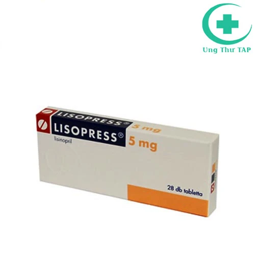 Lisopress 5mg - Thuốc điều trị tăng huyết áp hiệu quả