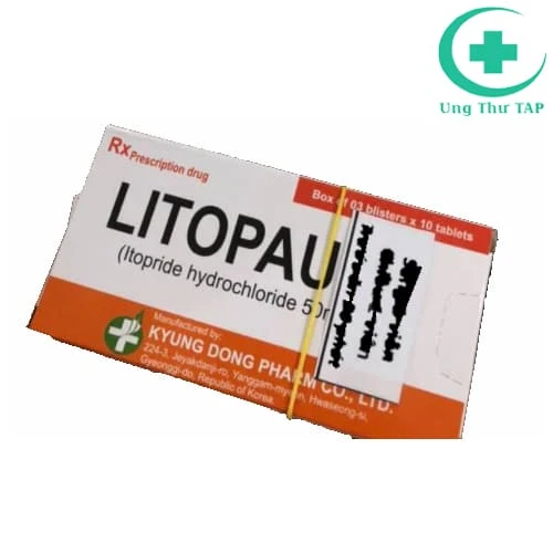 Litopau Tab 50mg - Thuốc điều trị các triệu chứng viêm dạ dày