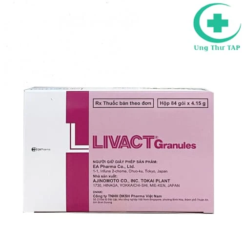 Livact granules - Thuốc hỗ trợ cải thiện giảm albumin máu