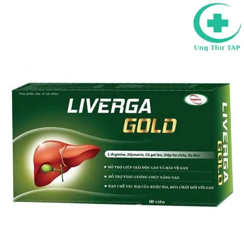 Liverga Gold - Sản phẩm hỗ trợ tăng cường chức năng gan