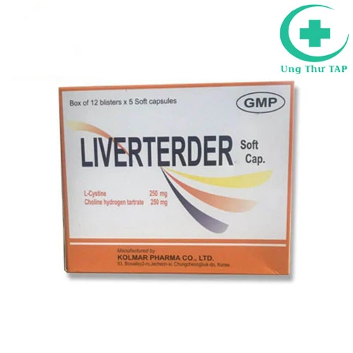 Liverterder Soft capsule - Thuốc điều trị viêm da, tàn nhang,..
