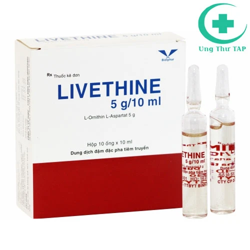 Livethine 5g/10ml - Thuốc điều trị các bệnh lý về gan hiệu quả