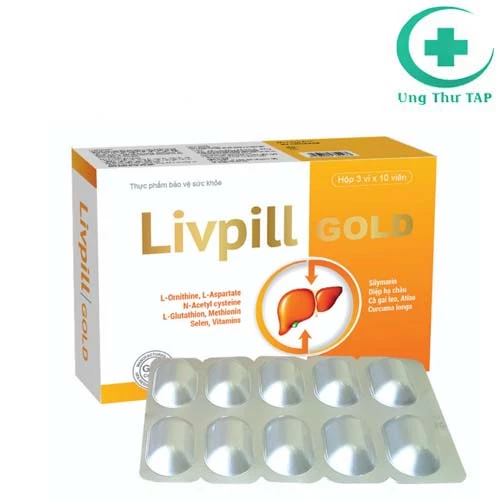 Livpill gold - Giúp bảo bệ gan và tăng cường chức năng gan