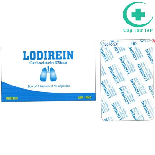 Lodirein - Thuốc hỗ trợ điều trị viêm nhiễm đường hô hấp