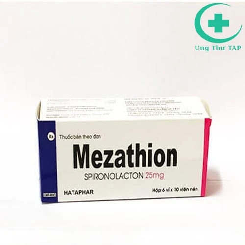 Mezathion 25mg - Thuốc lợi tiểu,giảm tích nước