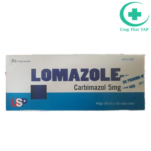 Lomazole - Thuốc điều trị Basedow, nhiễm độc tuyến giáp