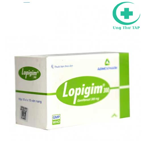 Lopigim 300 - điều trị tăng lipoprotein, lipid huyết trong máu