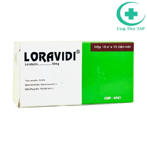Loravidi - Thuốc  điều trị dị ứng hiệu quả