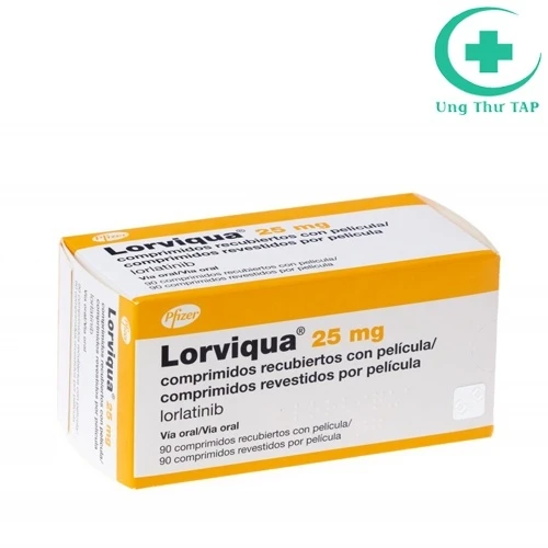 Lorviqua 25mg - Thuốc điều trị ung thư phổi hiệu quả của Pfizer