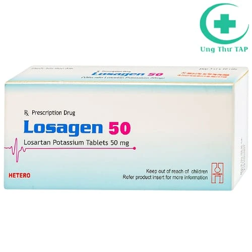 Losagen 50 - Thuốc điều trị tăng huyết áp hiệu quả