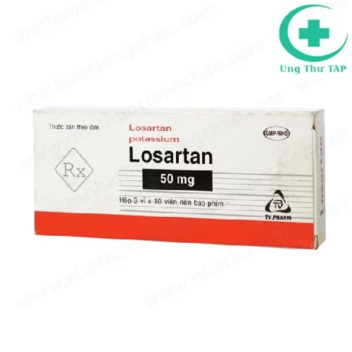 Losartan 50mg DOMESCO - Thuốc điều trị tăng huyết áp