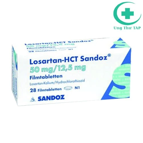 Losartan HCT - Sandoz - Thuốc điều trị tăng huyết áp hiệu quả