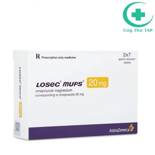 Losec Mups 20mg AstraZeneca - Thuốc điều trị loét tá tràng