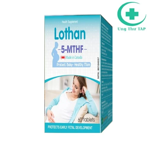 Lothan 5 MTHF - Bổ sung folate, hỗ trợ mang thai