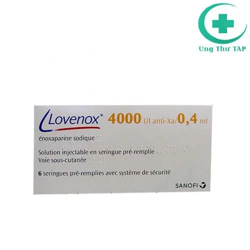 Lovenox 4000UI/0.4ml - Thuốc điều trị suy hô hấp hiệu quả