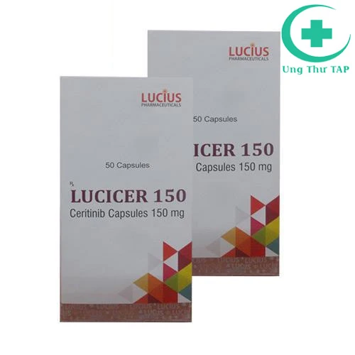 Lucicer 150 - Thuốc điều trị ung thư phổi đã di căn hiệu quả
