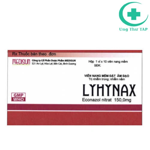 Lyhynax - Thuốc điều trị nhiễm nấm âm hộ, âm dạo hiệu quả