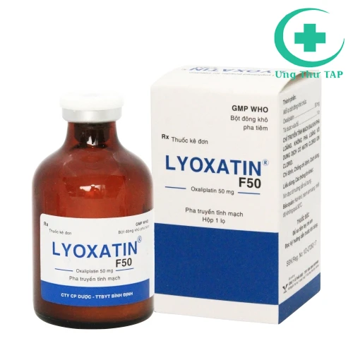 Lyoxatin F50 Bidiphar - Thuốc trị ung thư đại trực tràng hiệu quả
