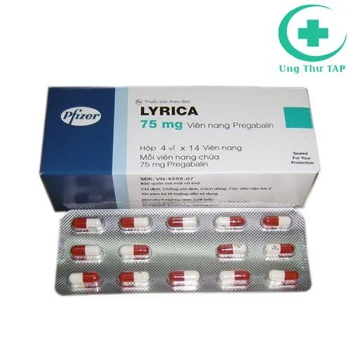 Lyrica 75mg - Thuốc thần kinh của Pfizer