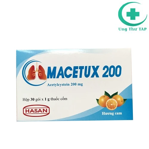 Macetux 200 - Thuốc điều trị viêm phế quản cấp và mãn của Hasan