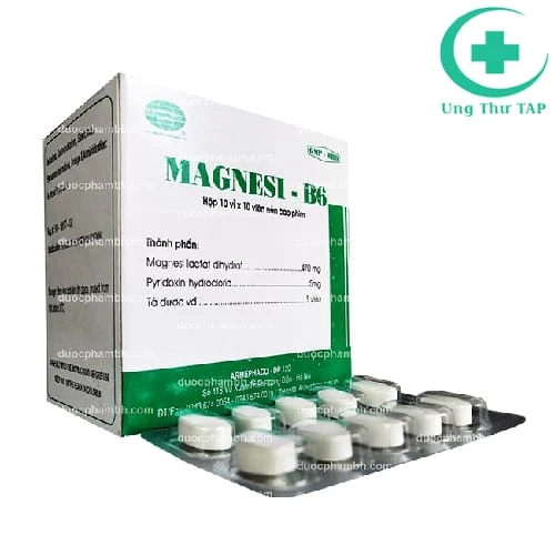 Magnesi - B6 Armephaco - Thuốc điều trị thiếu hụt vitamin B6