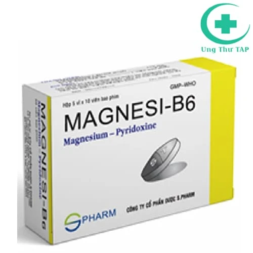 Magnesi B6 S.Pharm - Thuốc  điều trị thiếu Magnesi