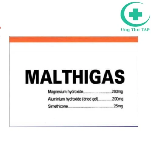 Malthigas - Thuốc điều trị viêm loét dạ dày, thực quản