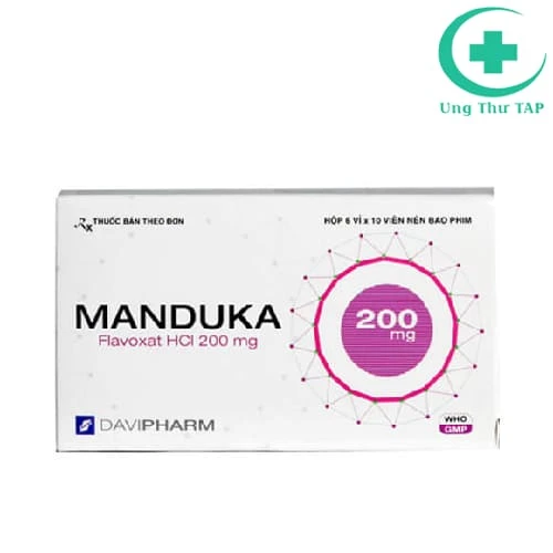 Manduka 200mg Davipharm - Điều trị bệnh viêm đường tiết niệu