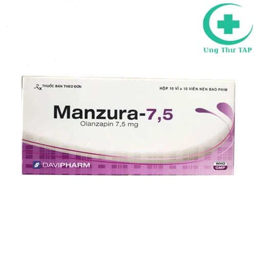 Manzura-7,5 - Thuốc điều trị tâm thần phân liệt và loạn thần 