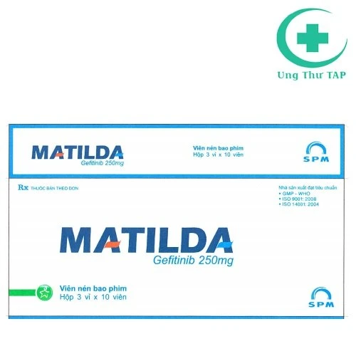 Matilda 250mg - Thuốc điều trị ung thư phổi không tế bào nhỏ