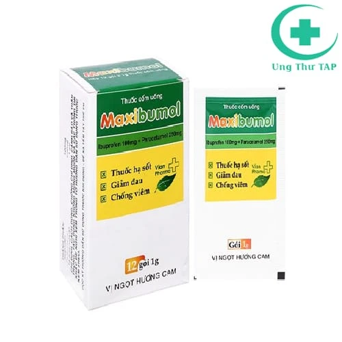 Maxibumol - Thuốc điều trị viêm, giảm đau của Tipharco  