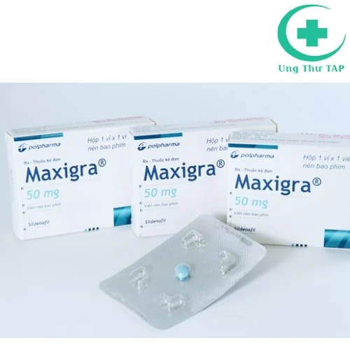Maxigra 50mg - Thuốc điều trị các rối loạn cương dương