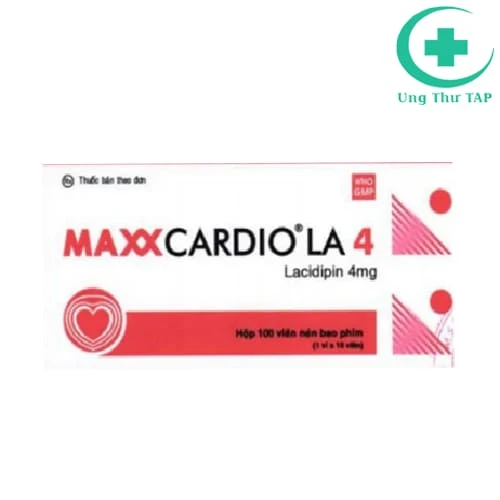 Maxxcardio LA 4 - Thuốc điều trị tăng huyết áp hiệu quả