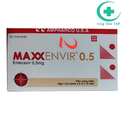 Maxxenvir 0.5 - Thuốc điều trị nhiễm virus viêm gan B mạn tính