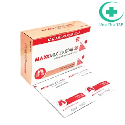 Maxxmucous-AB 30 - Thuốc điều trị các bệnh đường hô hấp 