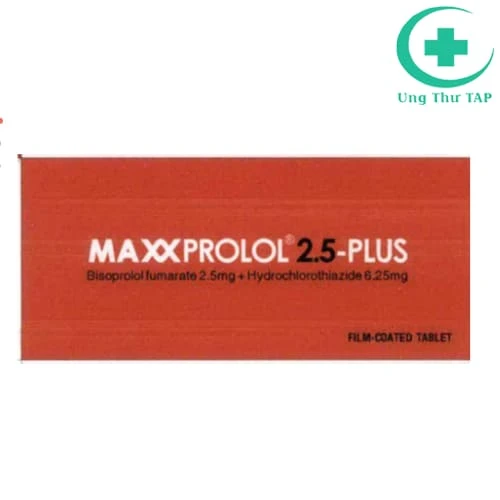 Maxxprolol 2.5 - PLUS - Thuốc điều trị tăng huyết áp hiệu quả