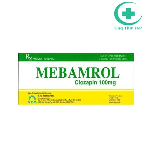 Mebamrol 100mg SPM - Thuốc điều trị tâm thần phân liệt hiệu quả