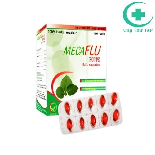 Mecaflu Forte - Thuốc điều trị ho, đau họng, sổ mũi hiệu quả